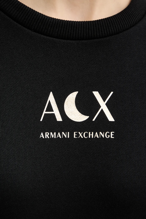 Armani Exchange bluză XW001846.AF18853 negru