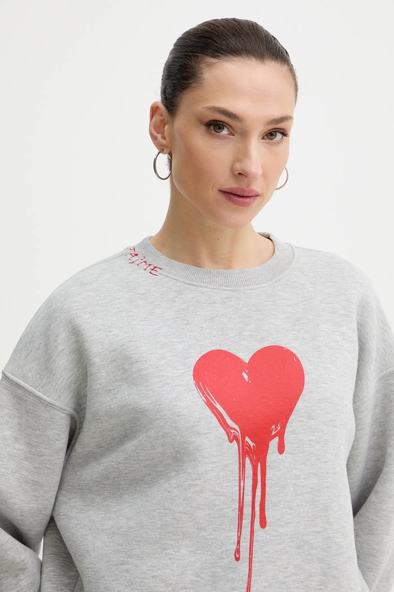 Mikina ZADIG&VOLTAIRE sivá JWSS00576