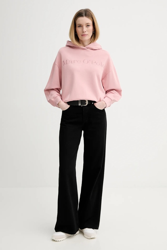 Хлопковая кофта Marc O'Polo 600407354165 розовый SS26