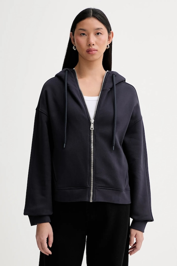 Marc O'Polo bluza bawełniana bawełna granatowy 5000007531