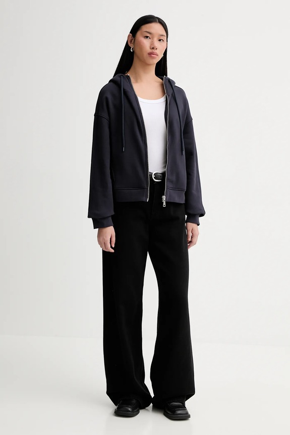 Marc O'Polo bluza bawełniana 5000007531 granatowy SS26