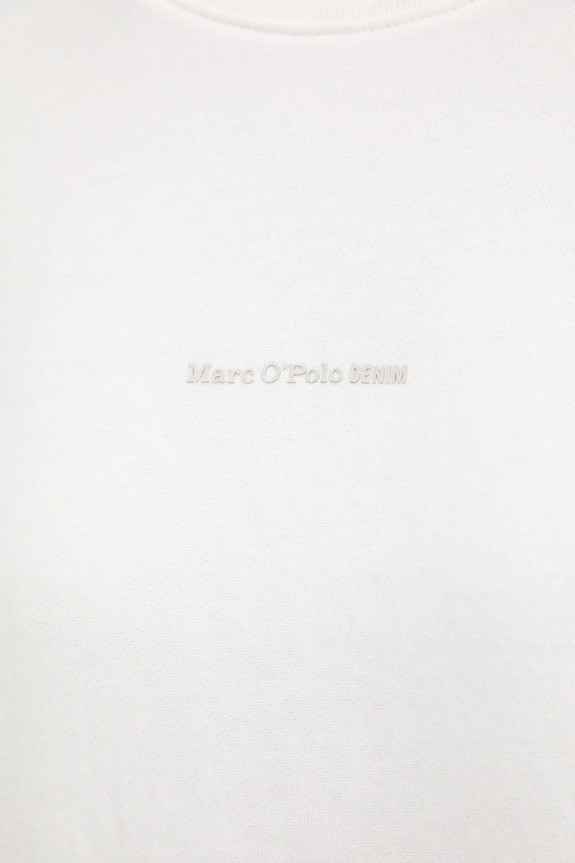 Βαμβακερή μπλούζα Marc O'Polo 5000009291 λευκό