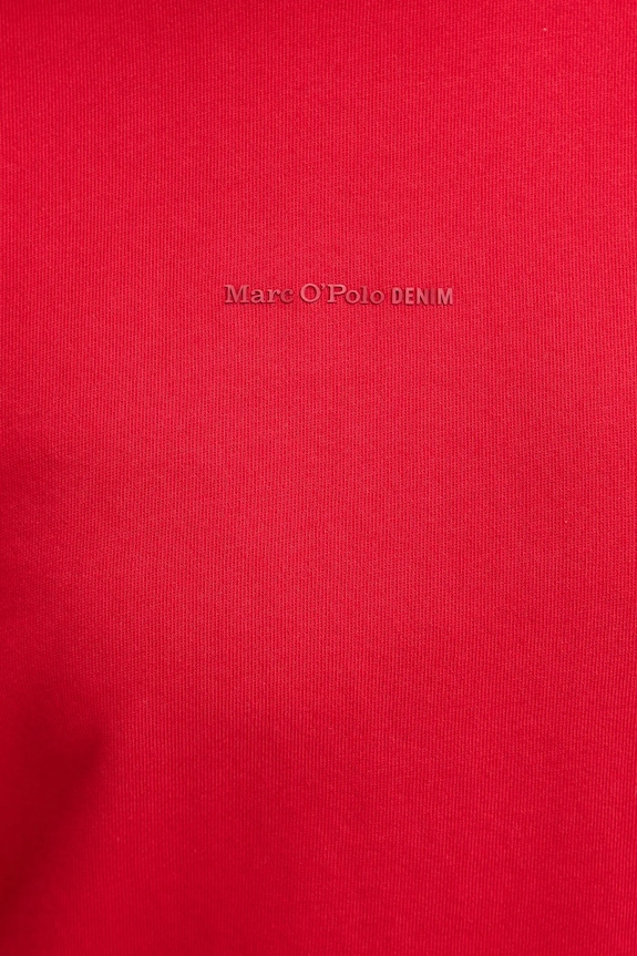 Marc O'Polo bluza bawełniana 5000009291 czerwony