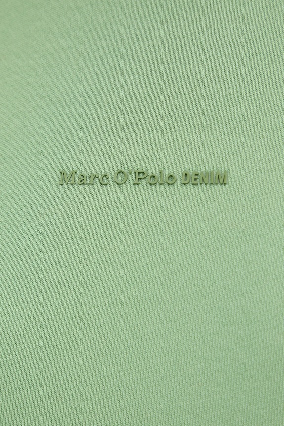 Βαμβακερή μπλούζα Marc O'Polo 5000009291 πράσινο