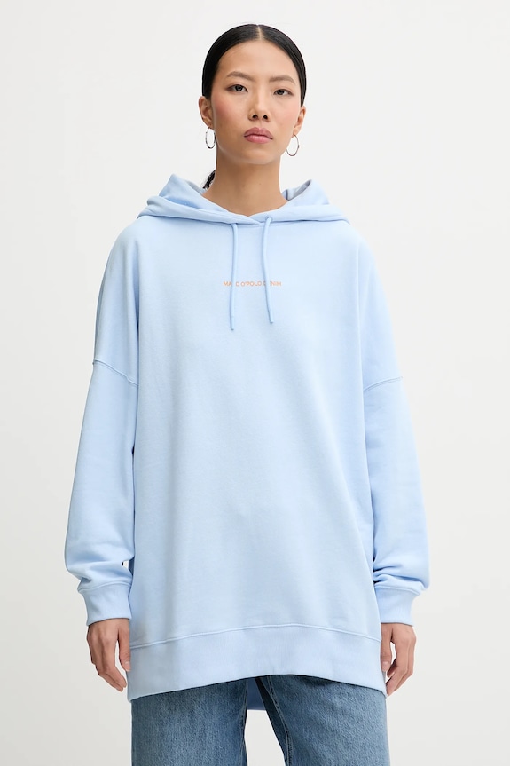 Odzież Marc O'Polo bluza bawełniana 5000009351 niebieski