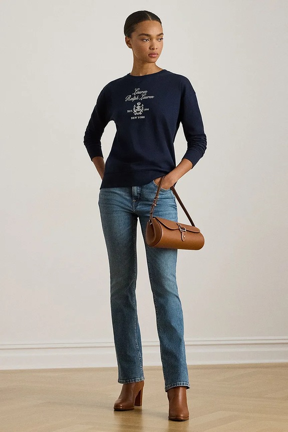 Îmbrăcăminte Lauren Ralph Lauren bluză 200P03726 bleumarin