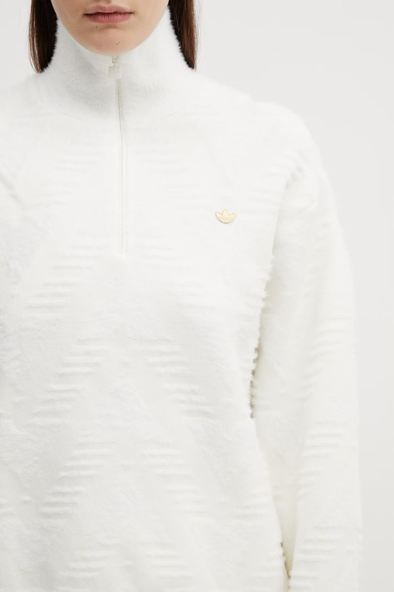 adidas Originals sweatshirt Knit HZ white KE1298
