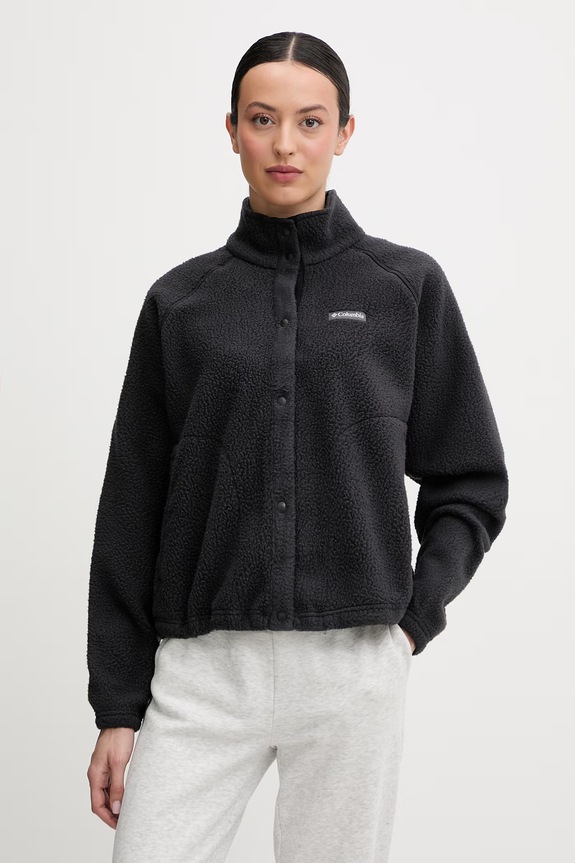 Columbia bluză Jasper Ridge uni negru 2142391