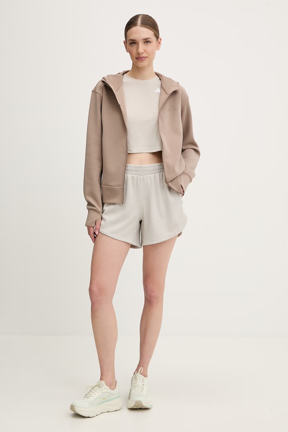 adidas Performance felpa da sport D4T JX7311 marrone SS26