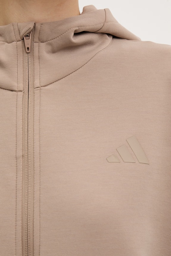 adidas Performance felpa da sport D4T JX7311 marrone