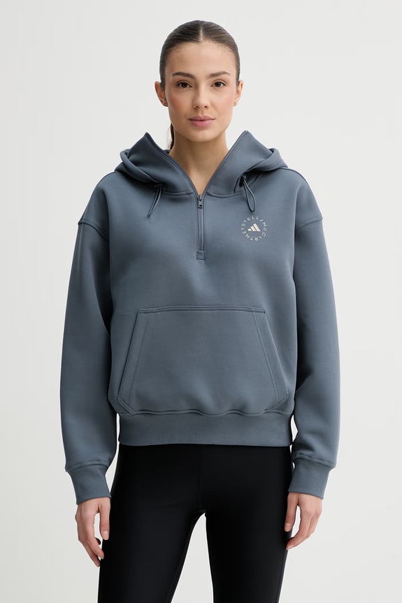 adidas by Stella McCartney Mikina dámska modrá JZ0651