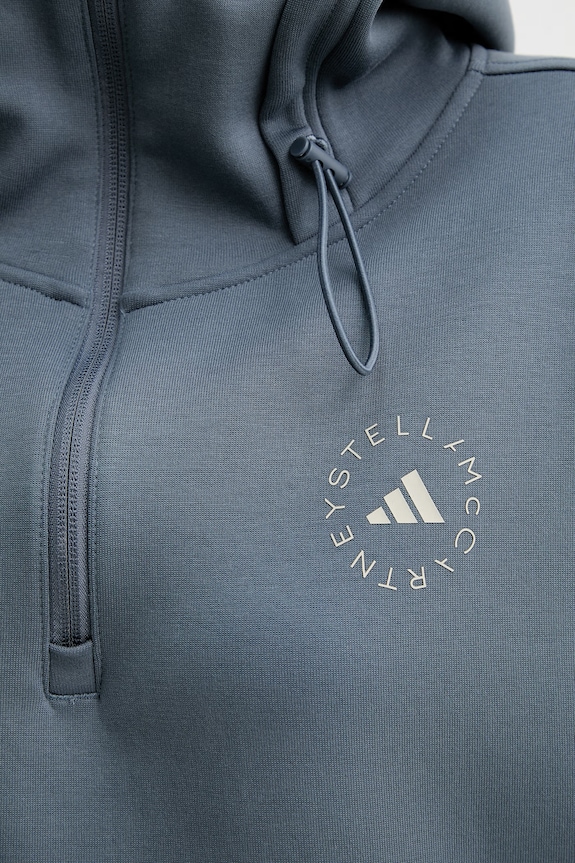 adidas by Stella McCartney Mikina dámska JZ0651 modrá