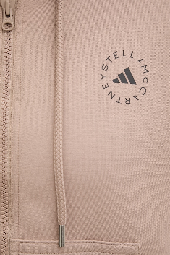 Dámska mikina s kapucňou adidas by Stella McCartney JZ0652 hnedá