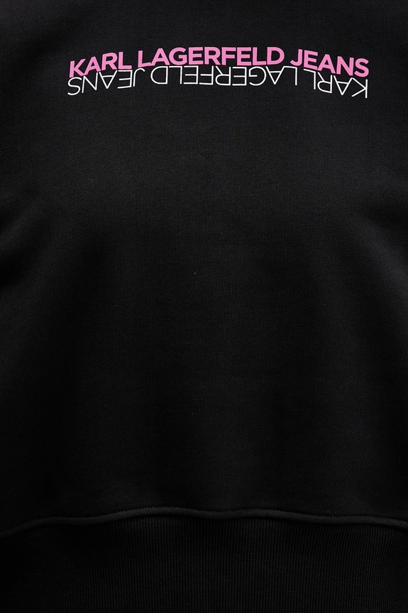 Karl Lagerfeld Jeans bluza bawełniana B1W20041 czarny