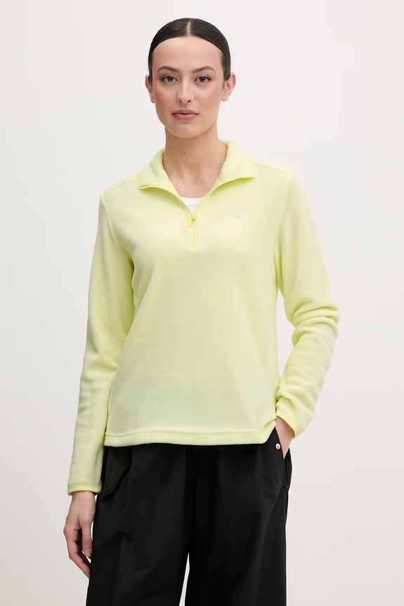 Jack Wolfskin bluza damska polarowa Taunus 100 żółty A65801