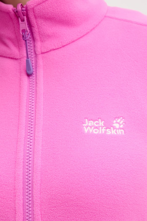 Jack Wolfskin termo mikina dámska Taunus 100 A65796 ružová