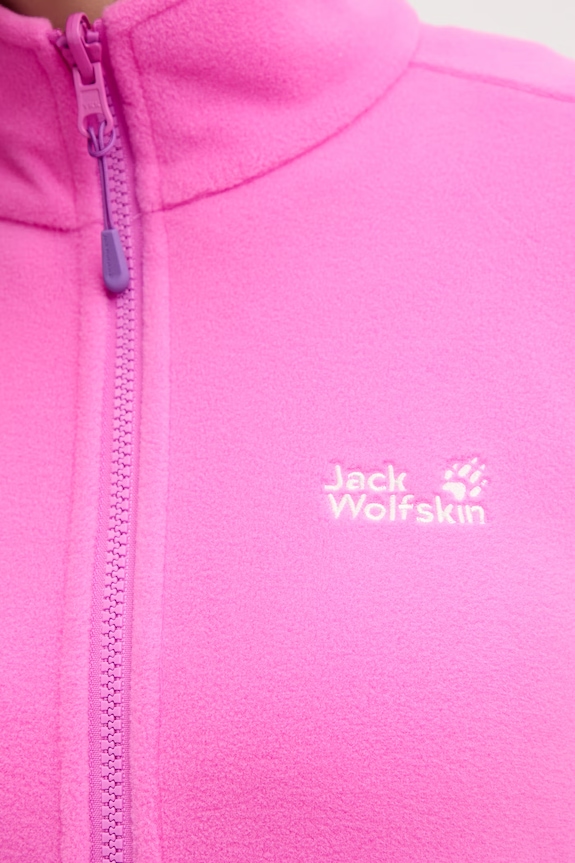 Jack Wolfskin termo mikina dámska Taunus 100 A65796 ružová