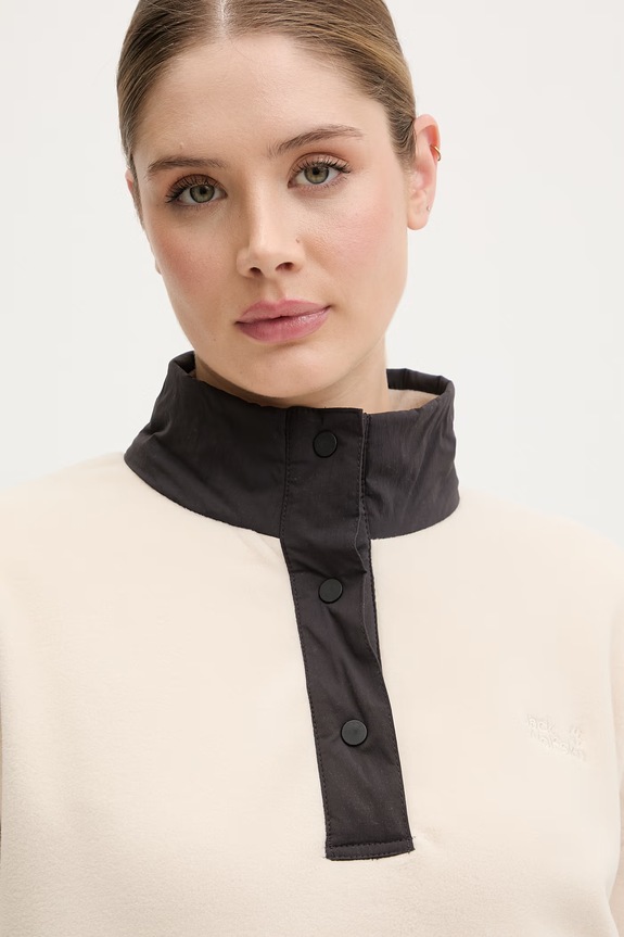 Jack Wolfskin női melegítőfelső Sumetro bézs A66112