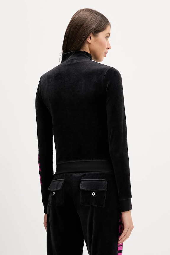 Oblečenie Velúrová mikina Juicy Couture Angel JCNAS126453 čierna