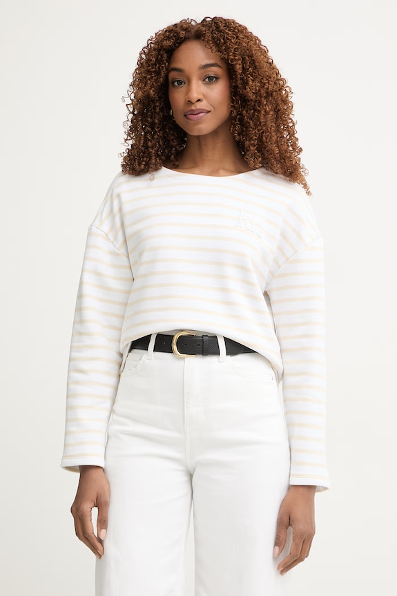 Pedro del Hierro hanorac pentru femei, din bumbac alb 8623431
