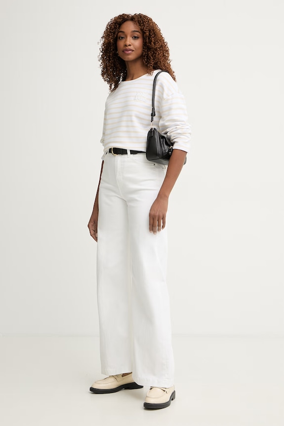 Pedro del Hierro hanorac pentru femei, din bumbac 8623431 alb SS26