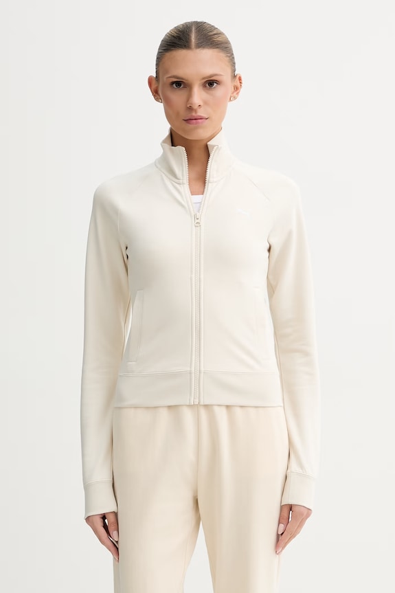 Puma bluza rozpinana damska Essentials Slim beżowy 634323