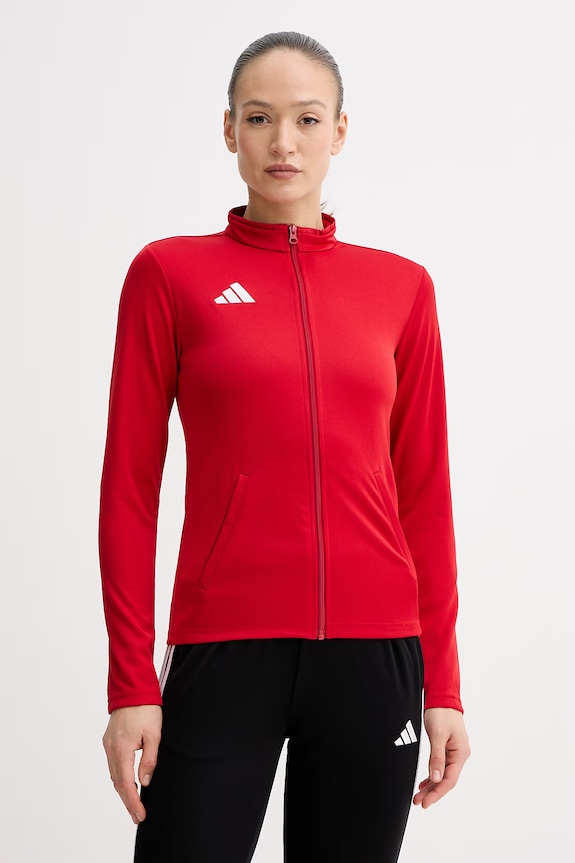 adidas Performance tréningová mikina dámska Entrada26 červená JZ6601