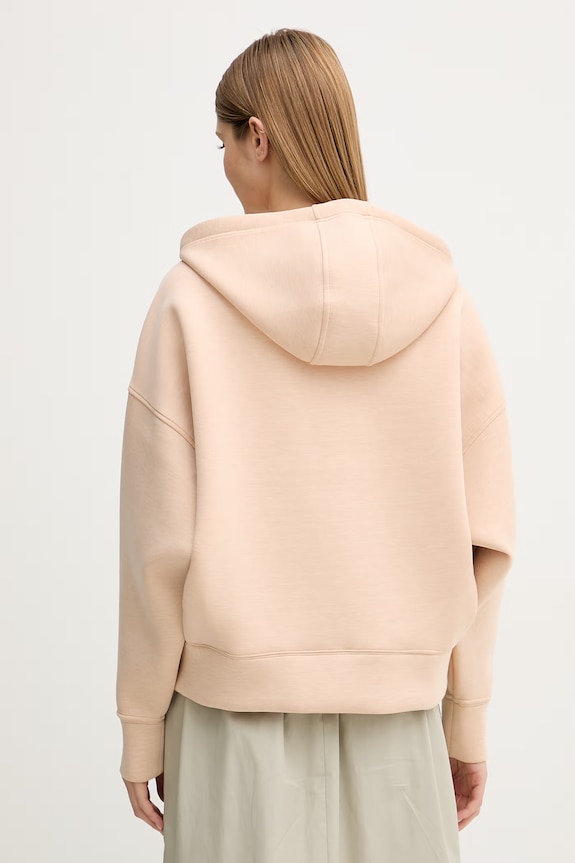 Oblečenie adidas by Stella McCartney mikina na zips s kapucňou dámska KC2022 ružová