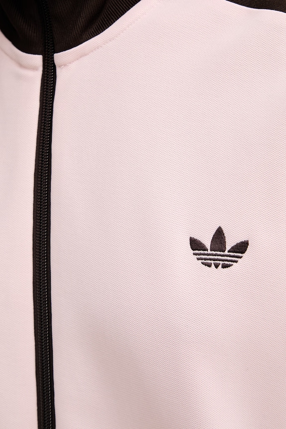adidas Originals Μπλούζα με κουμπιά γυναικεία με βαμβάκι KC6854 ροζ