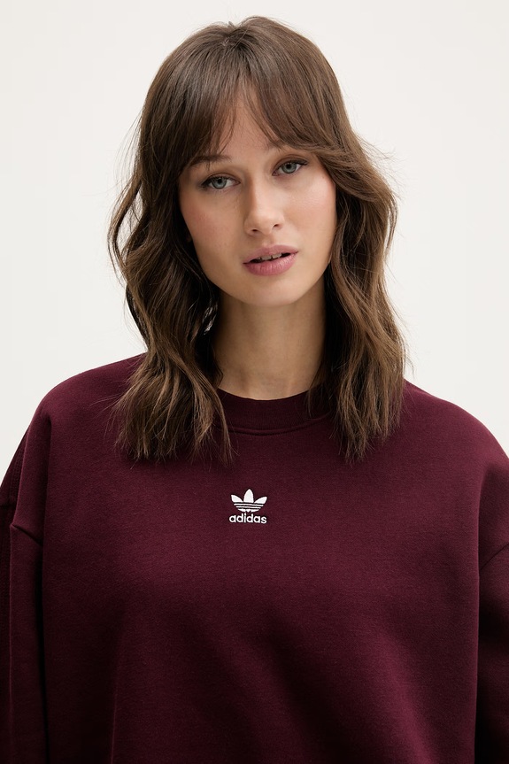 Pulover adidas Originals bordo KC9124
