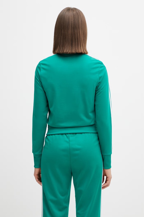 Clothing adidas Originals Women's zip-up sweatshirt KD1333 green