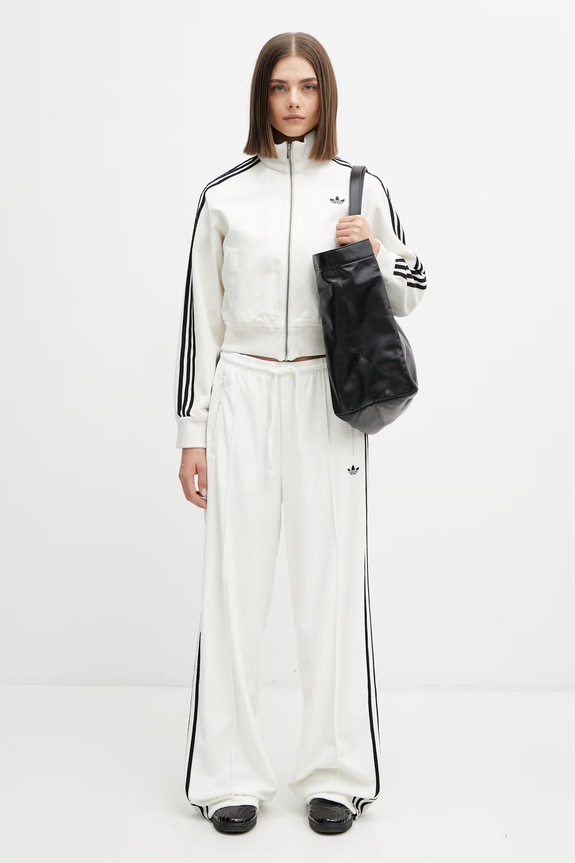 adidas Originals Firebird кофта, яка розстібається жіноча бежевий KD2892