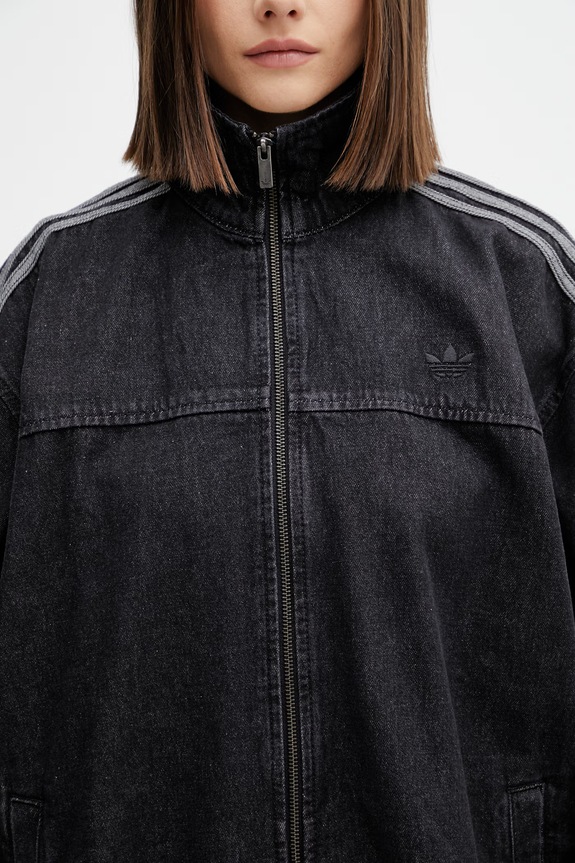 adidas Originals Firebird джинсова куртка жіноча чорний KD2926