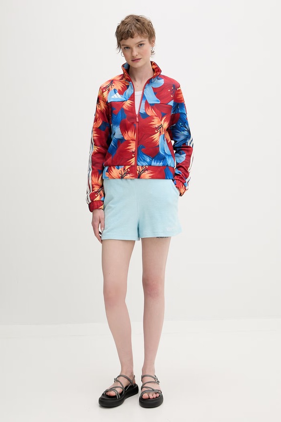 adidas bluza rozpinana damska x Farm Rio KD4635 czerwony SS26