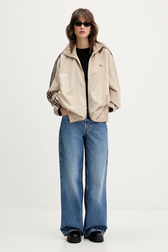 adidas Originals bluza rozpinana damska KD6297 beżowy SS26