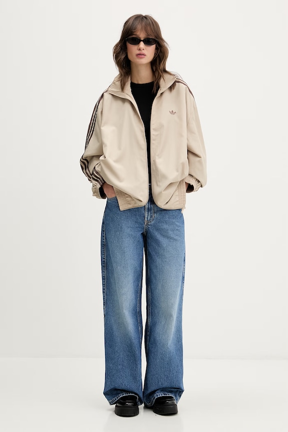 adidas Originals bluza rozpinana damska KD6297 beżowy SS26