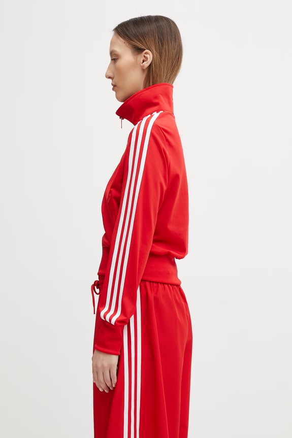 adidas Originals zip-up sweatshirt Women's KQ6529 red SS26