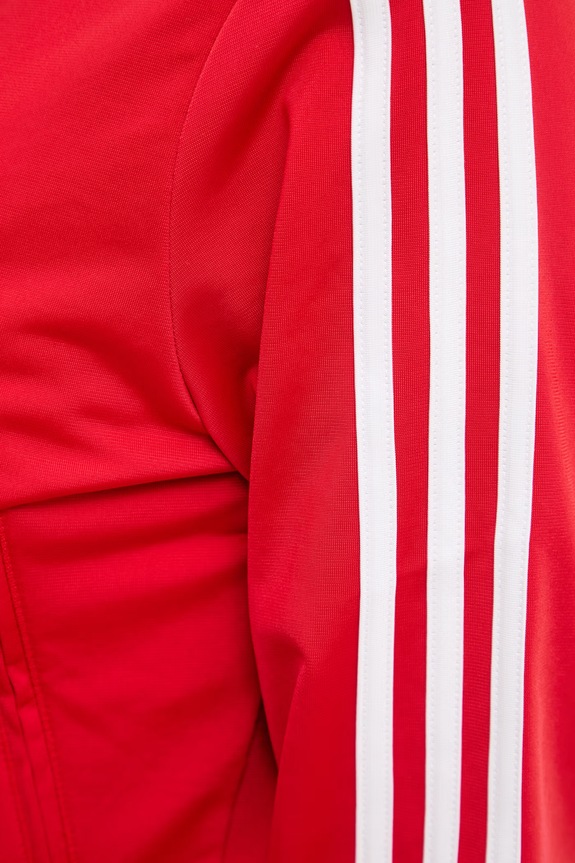 adidas Originals Mikina na zips dámska KQ6529 červená