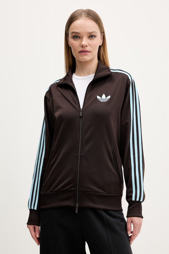 adidas Originals bluza aplikacja brązowy KT4610