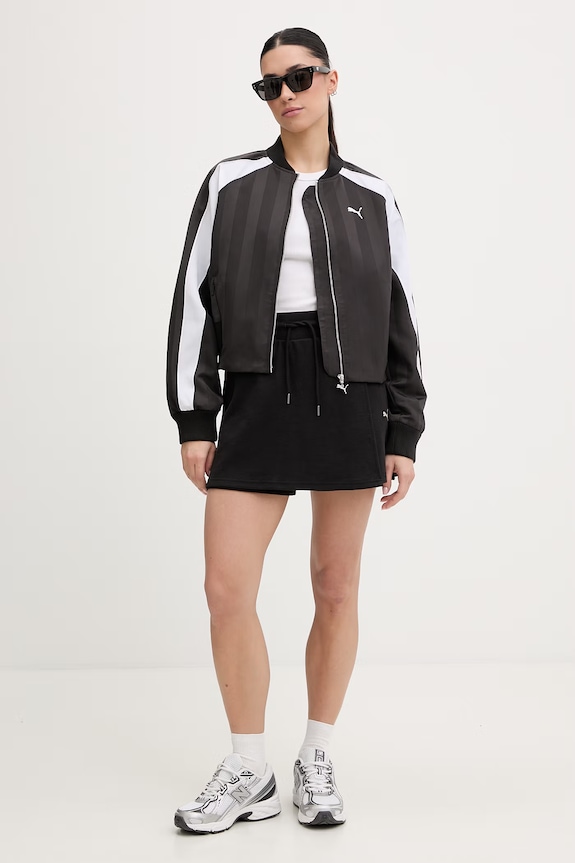 Puma bunda bomber dámska Future 635026 čierna SS26