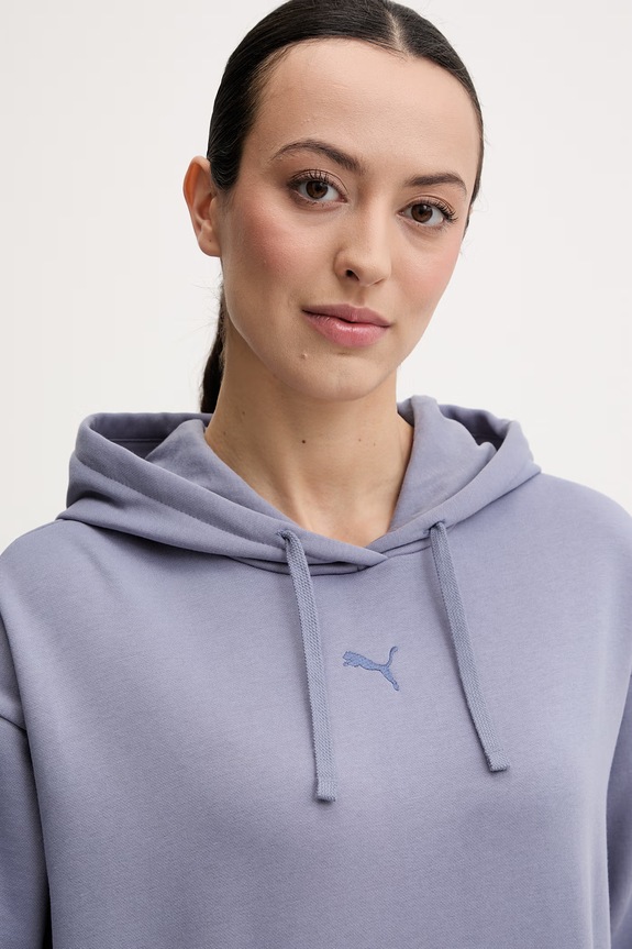 Puma bluza Essentials Relaxed niebieski 692917
