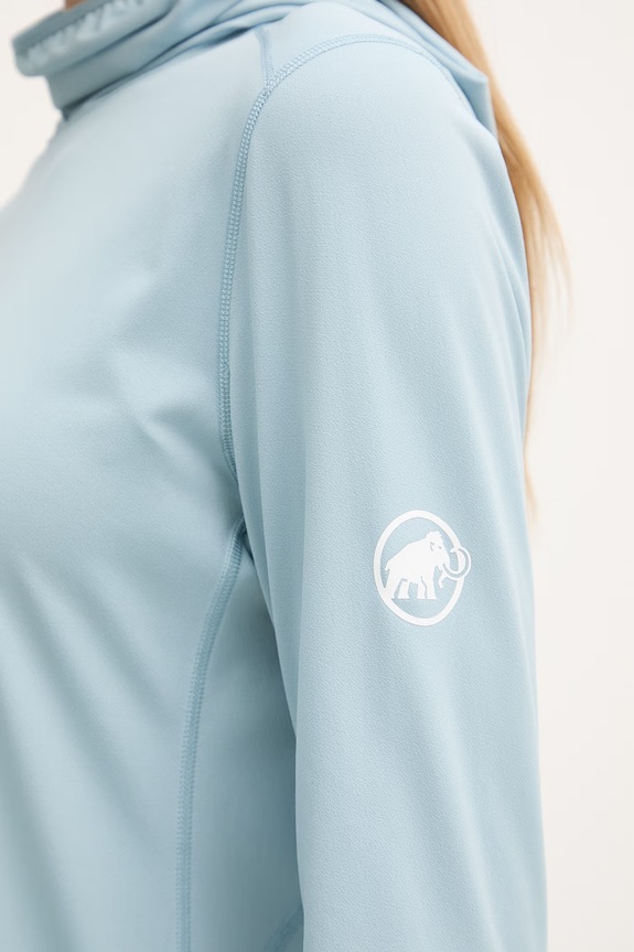 Mammut bluza damska Selun 1016.02120 turkusowy