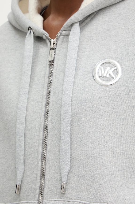 Bavlnená mikina MICHAEL Michael Kors MR651X4JRY sivá