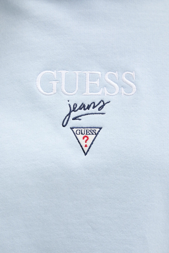 Pamučna dukserica Guess Jeans W6RQ00.K68I4 plava