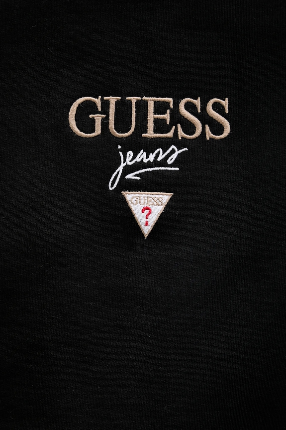 Pamučna dukserica Guess Jeans W6RQ00.K68I4 crna