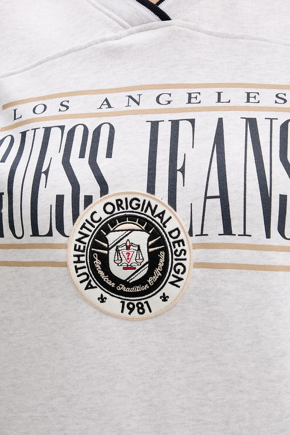 Pamučna dukserica Guess Jeans W6RQ09.K68I4 siva