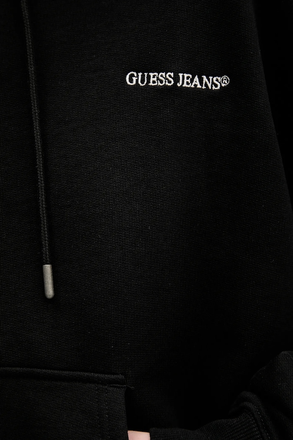 Guess Jeans bluza bawełniana W6RQ32.K68I4 czarny
