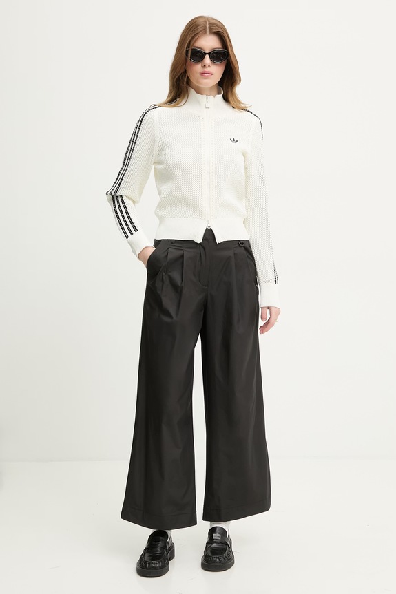 adidas Originals Γυναικείο πουλόβερ με κουμπιά KC6496 μπεζ SS26