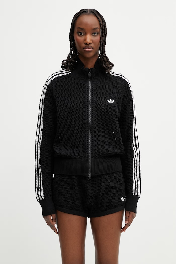 adidas Originals bluza rozpinana damska czarny KC6497