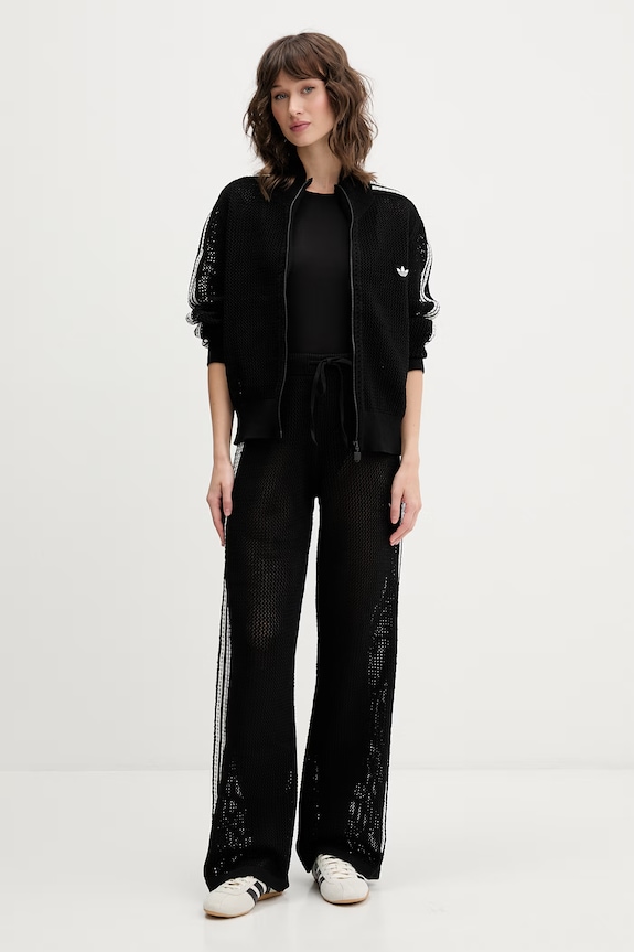 adidas Originals mikina na zips dámska KC6497 čierna SS26